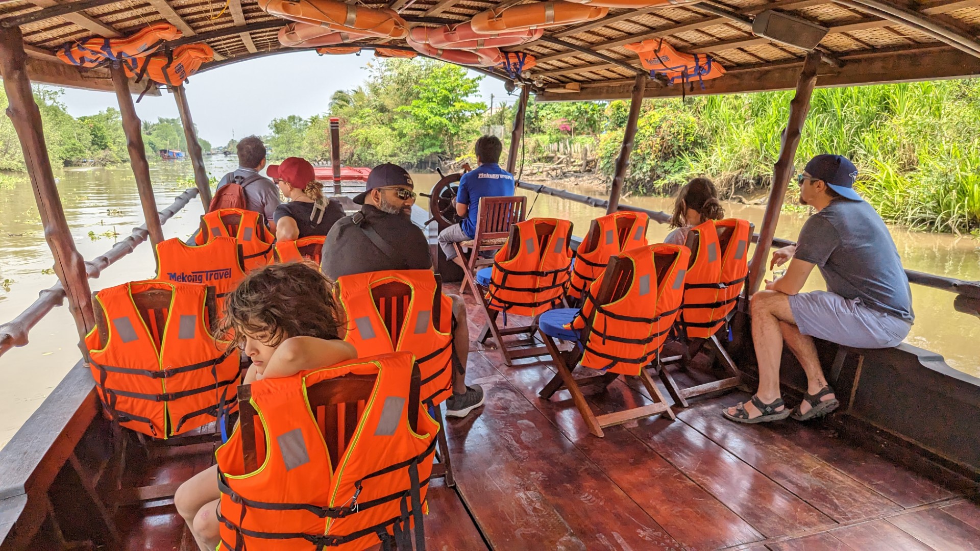 Mekong delta boat ride
