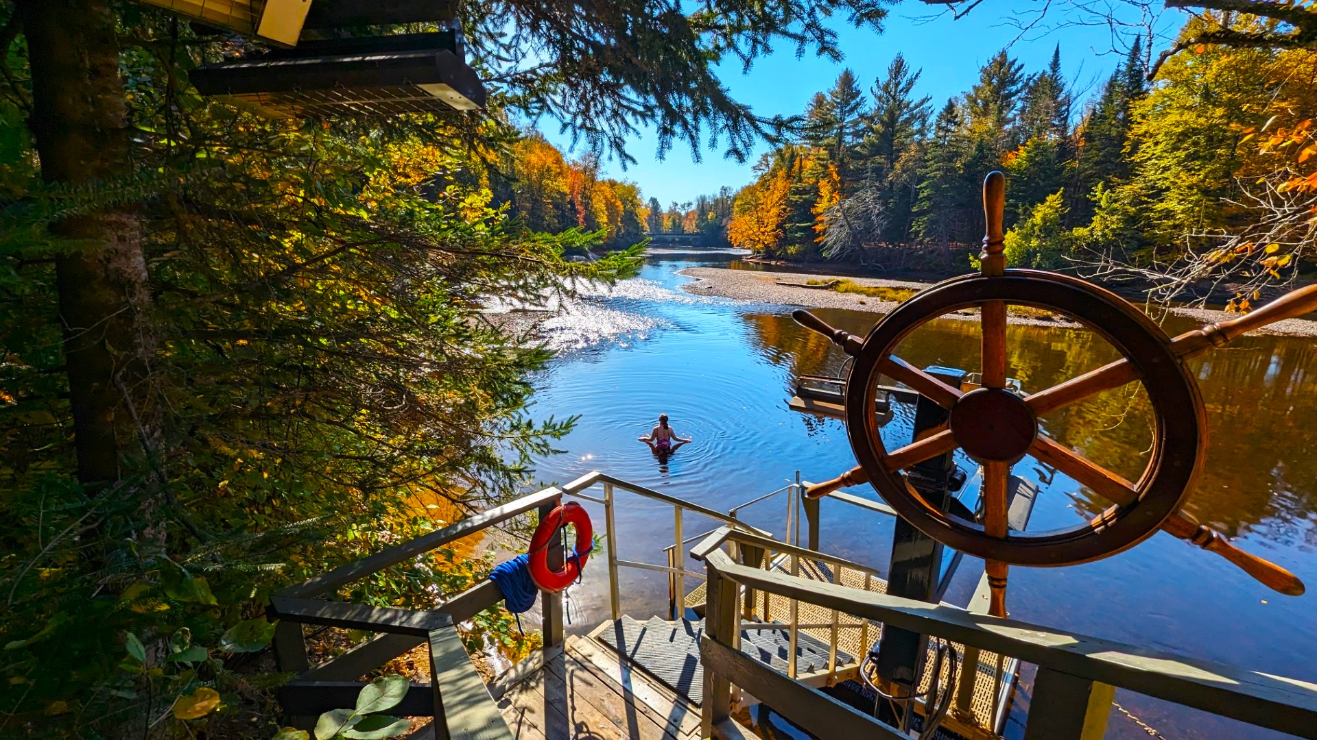 scandinave spa in Mont Tremblant