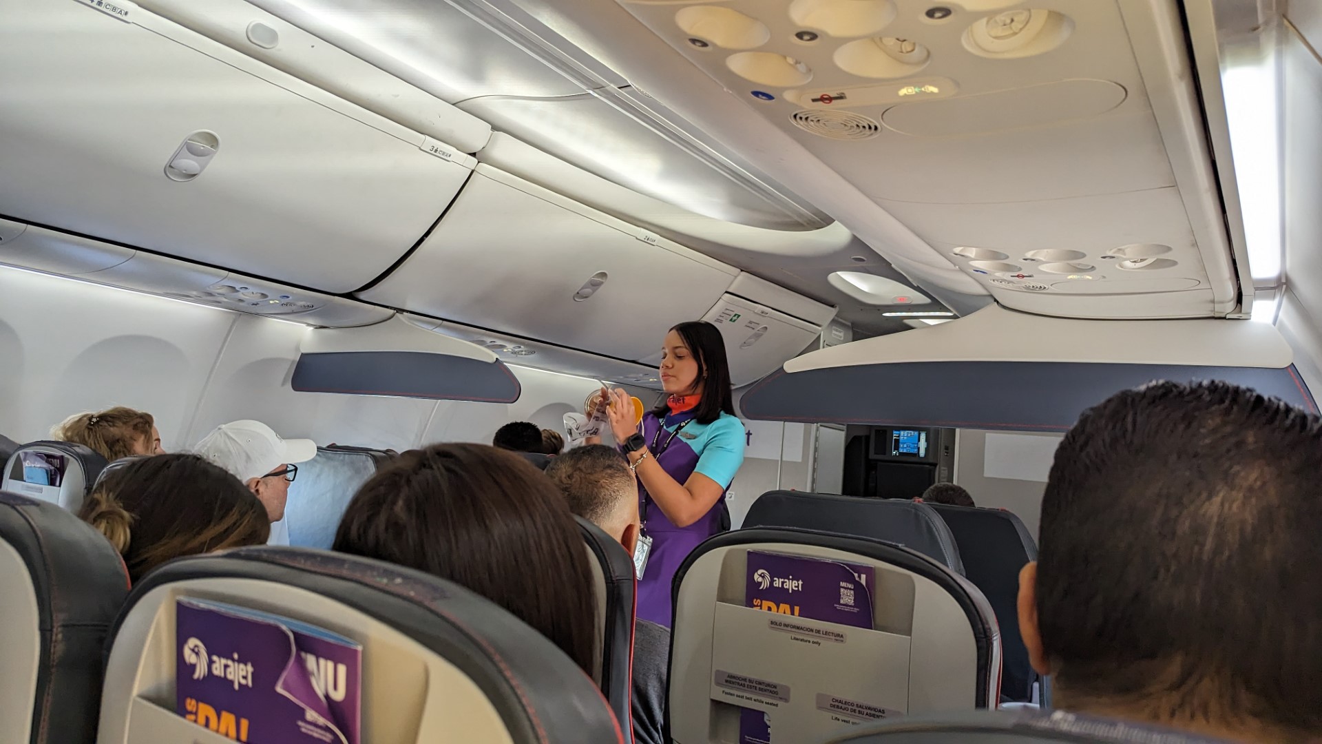 Arajet flight attendant 