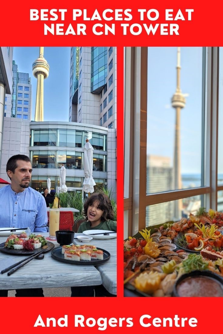 Where to eat near CN Tower and Rogers Centre (Large)