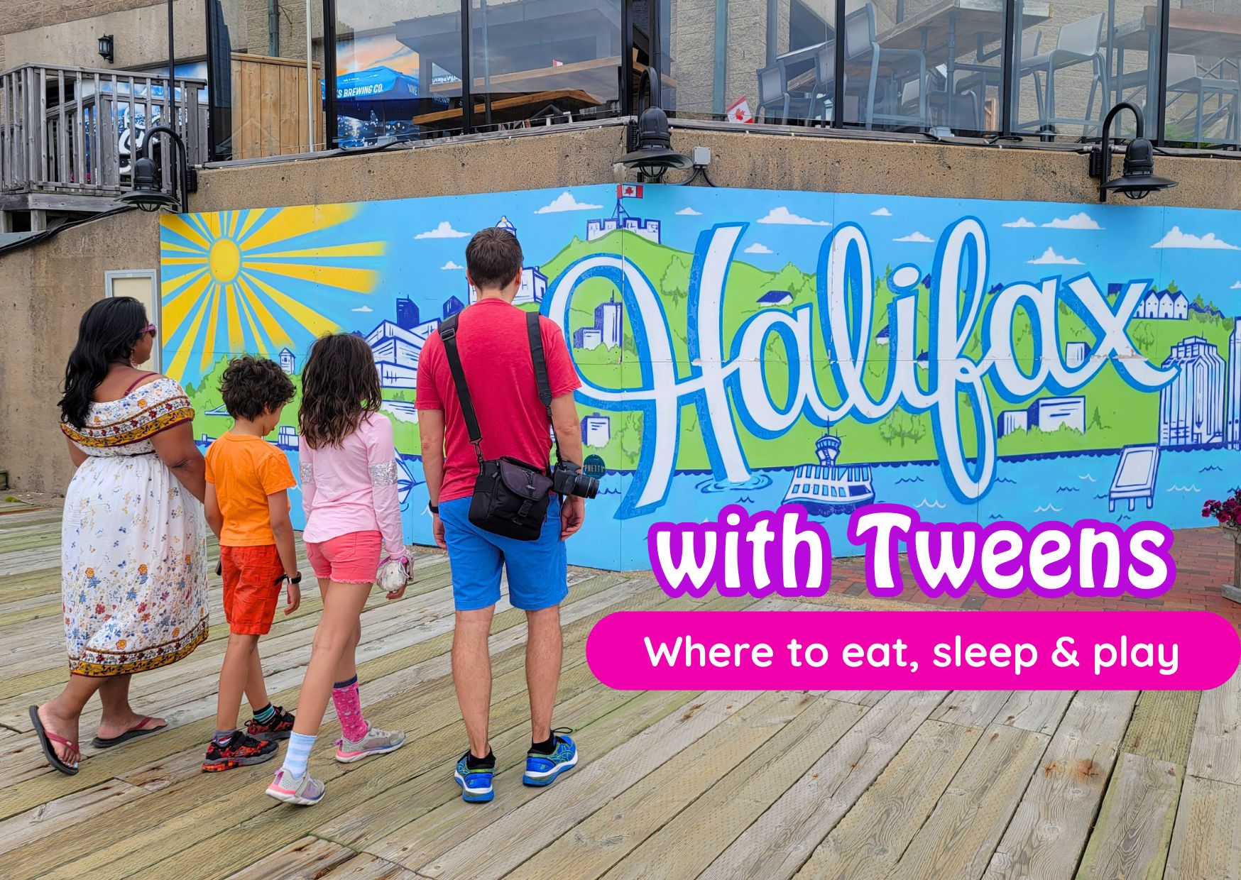 Halifax with tweens