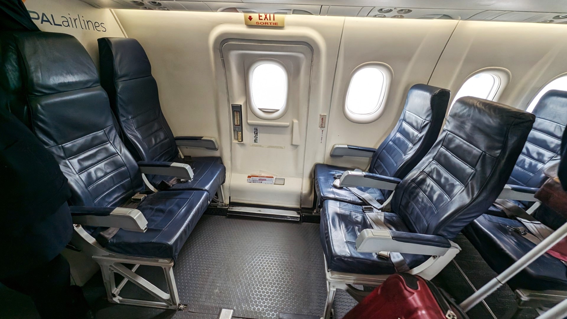 four seater on PAL airlines