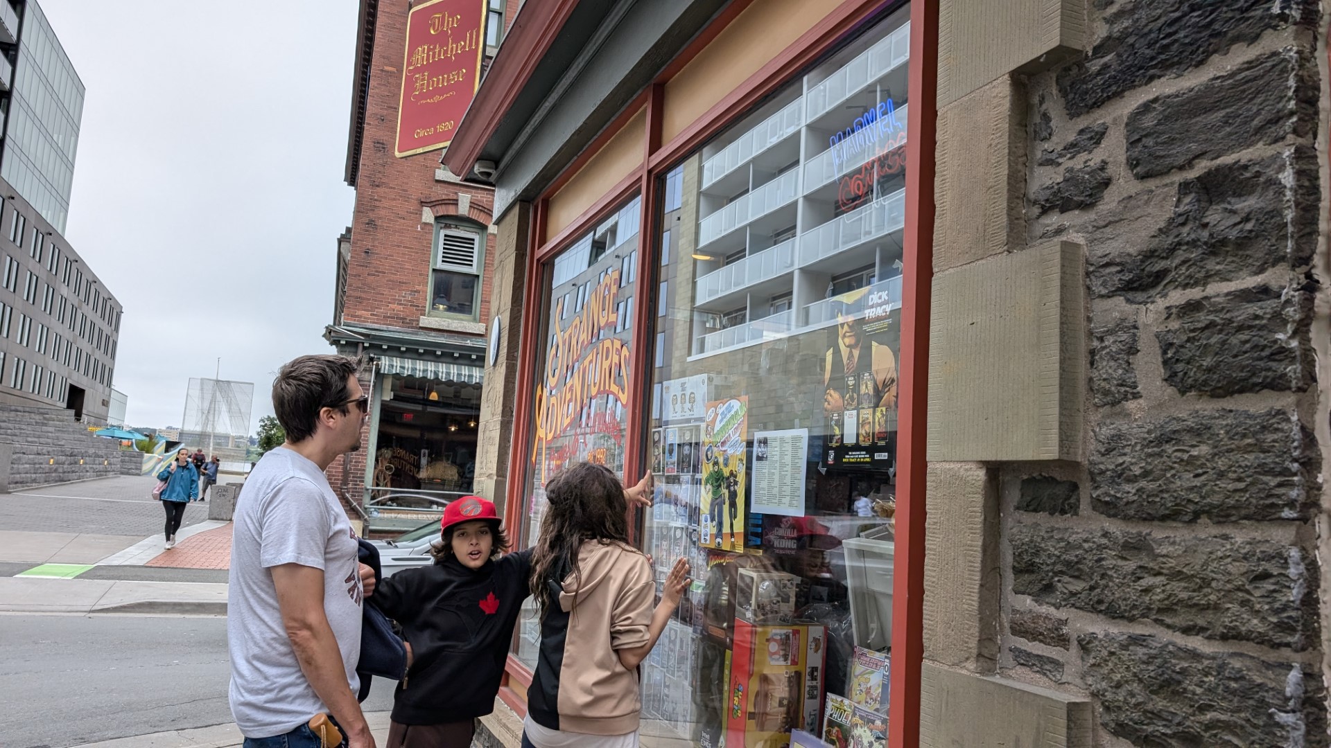 family shopping in Halifax