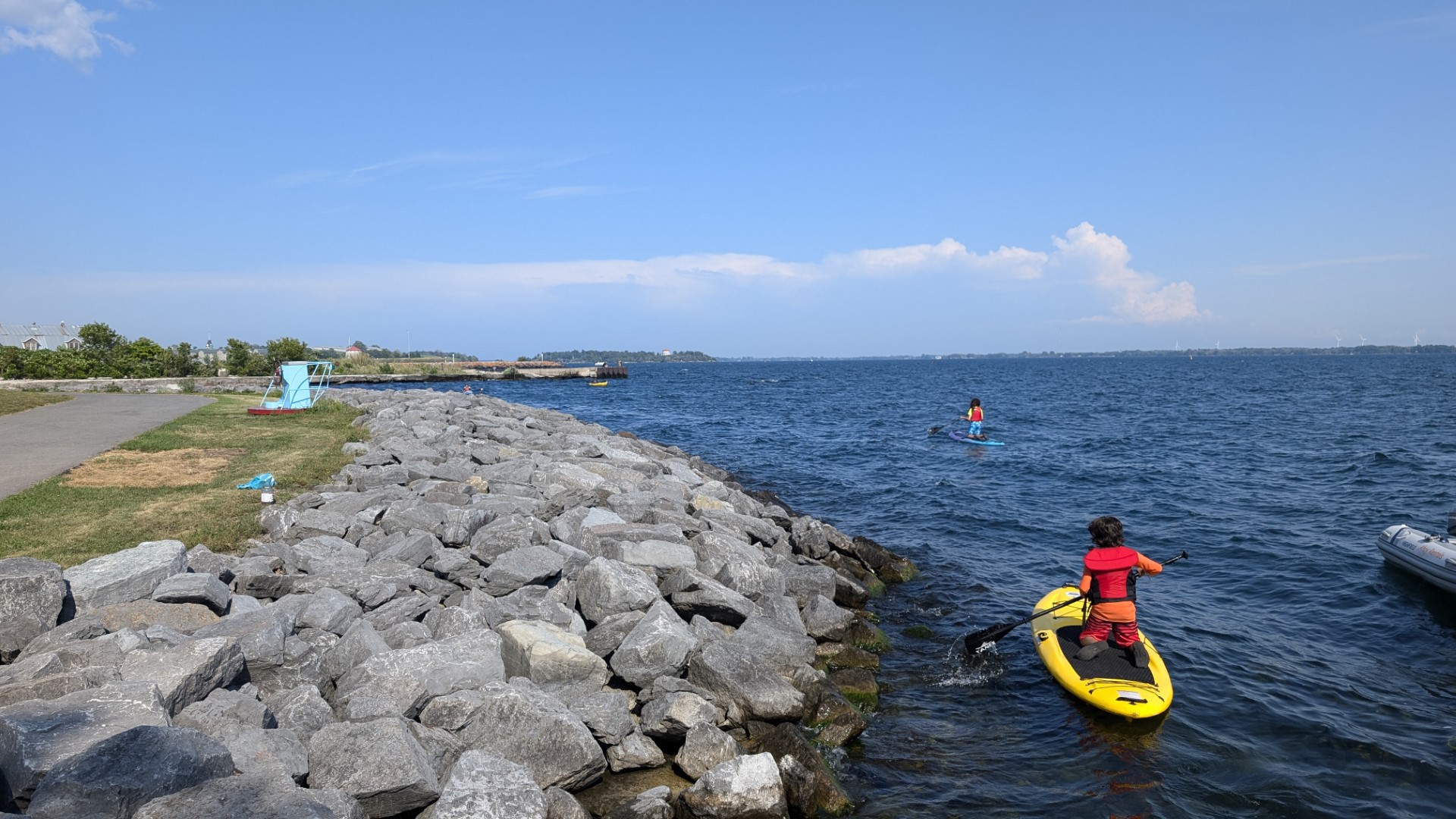 KIDS in kingston stand up paddle board
