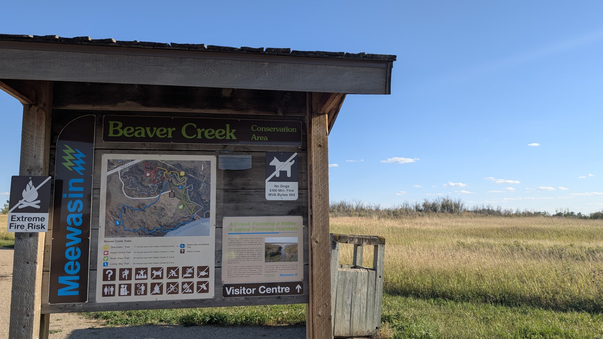 Beaver Creek hike in Saskatoon 