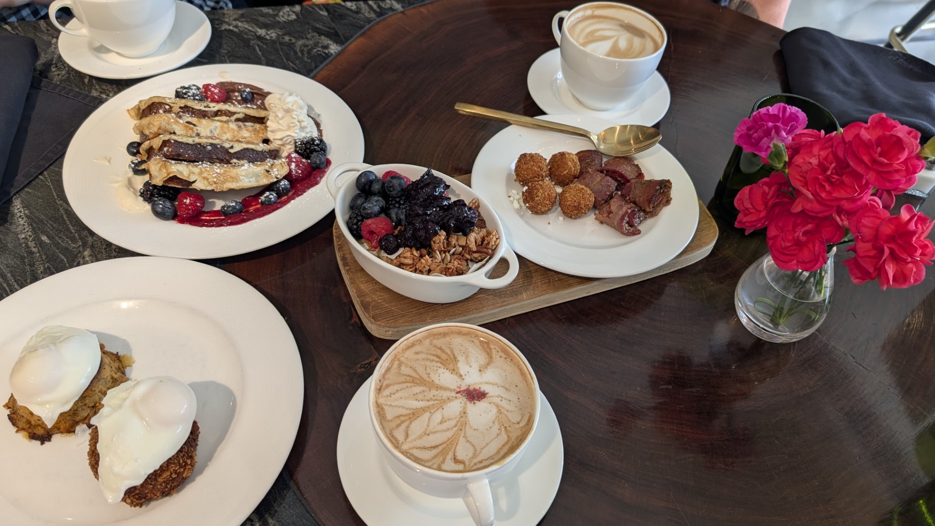 Poached Saskatoon Coffee