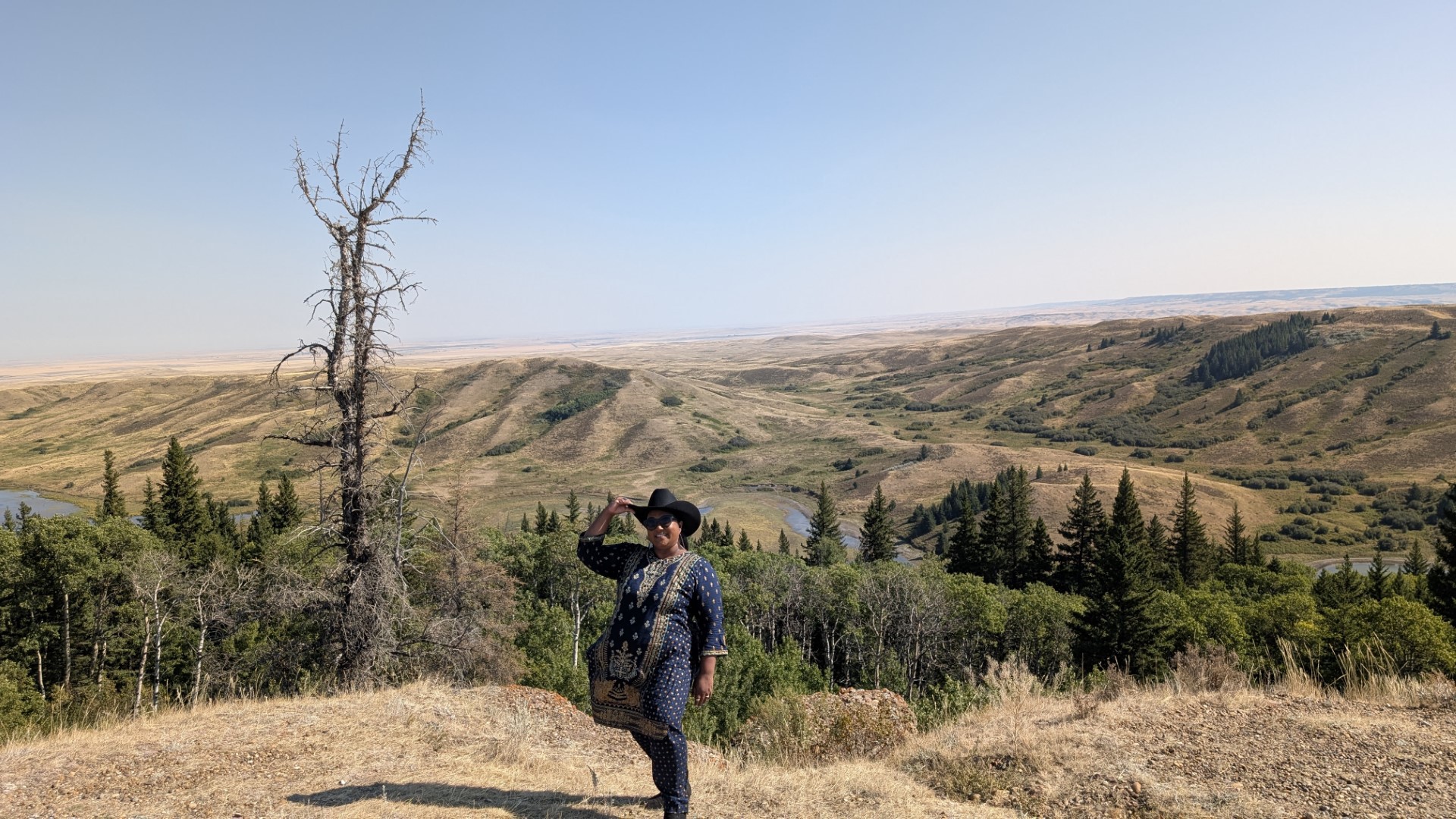 Desi cowgirl in Canada