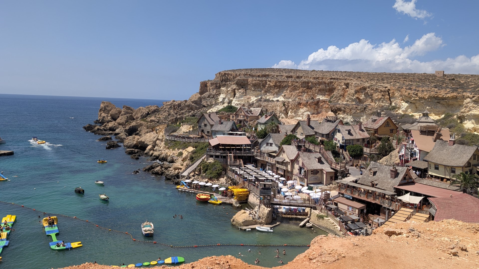 Popeye's Village site view