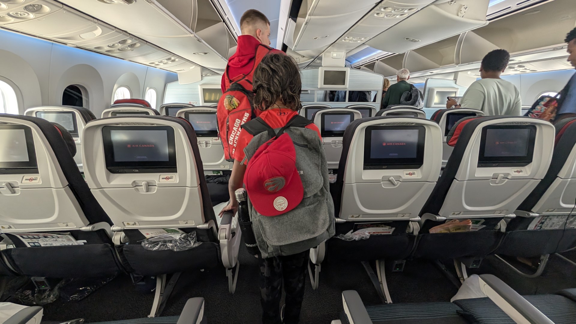 air canada flight from Frankfurt