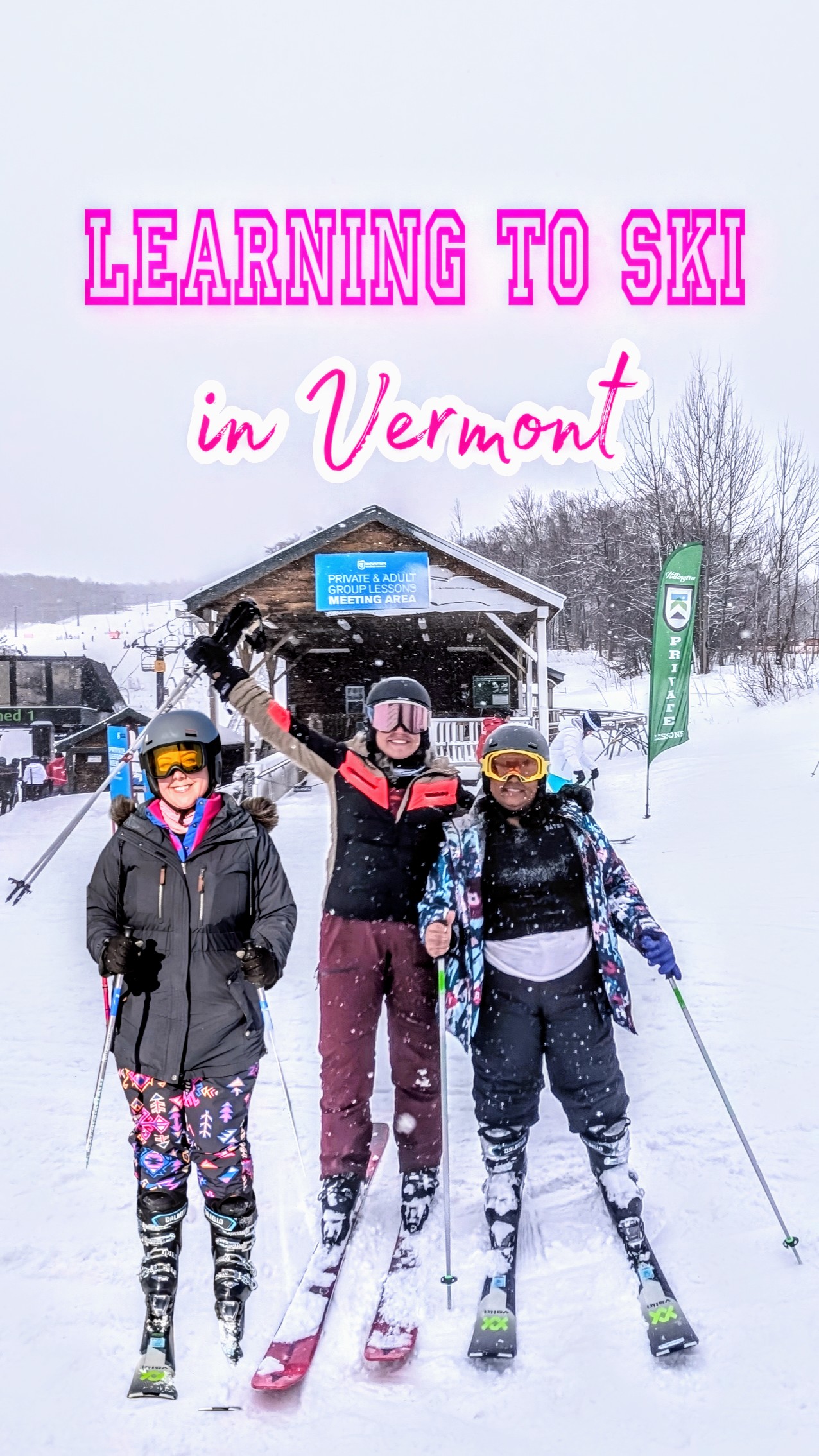learning to ski at 40