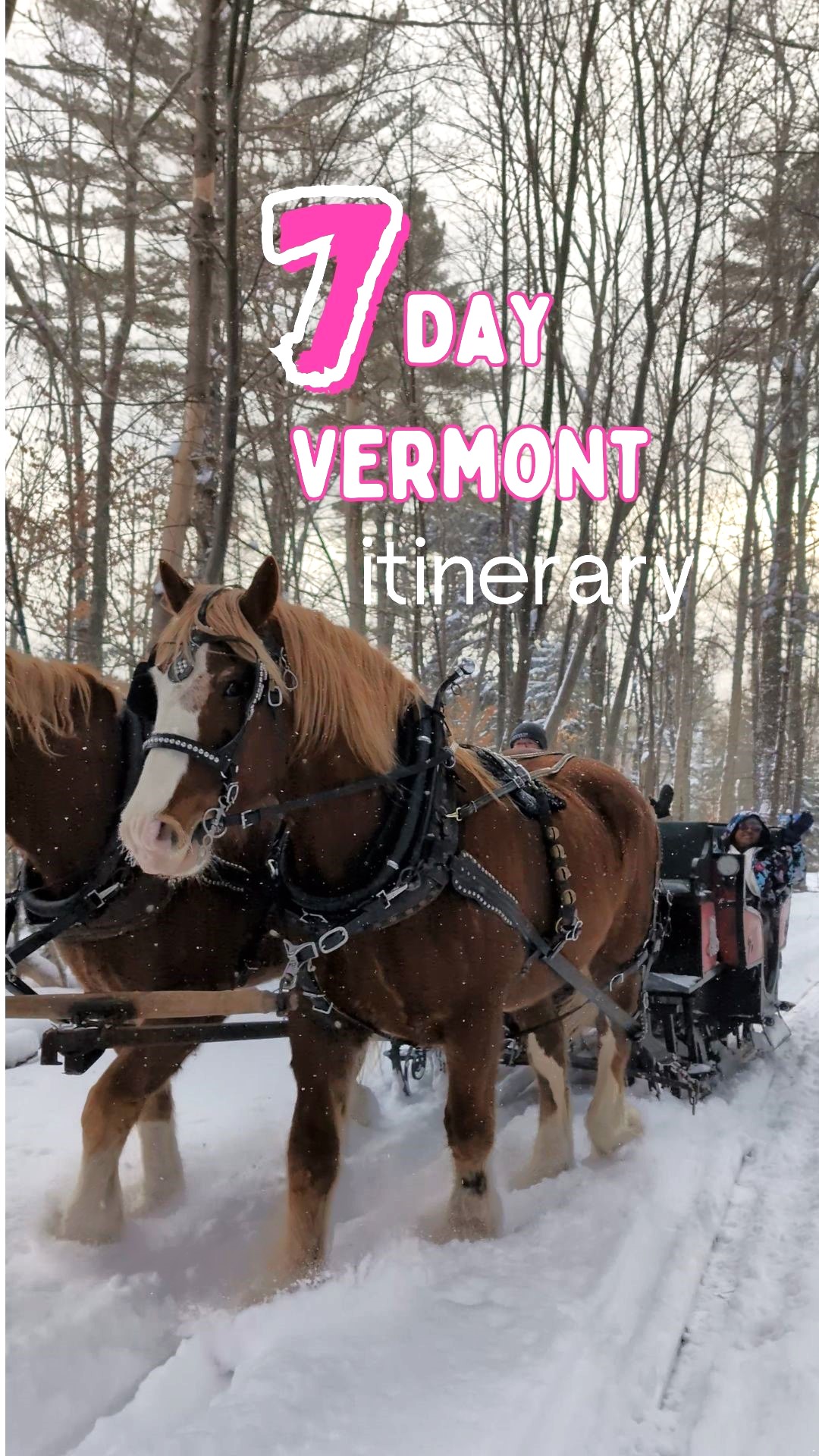 7 day Vermont Itinerary