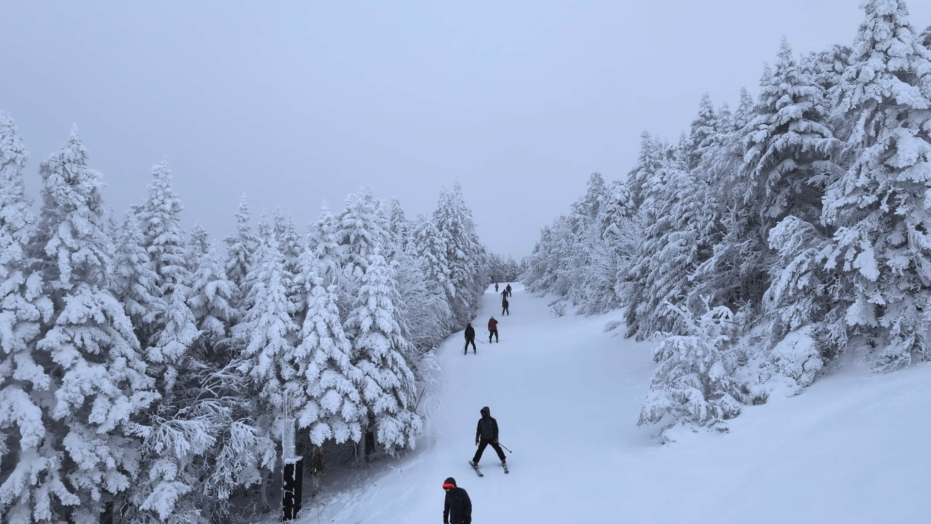 Ski vermont with moms