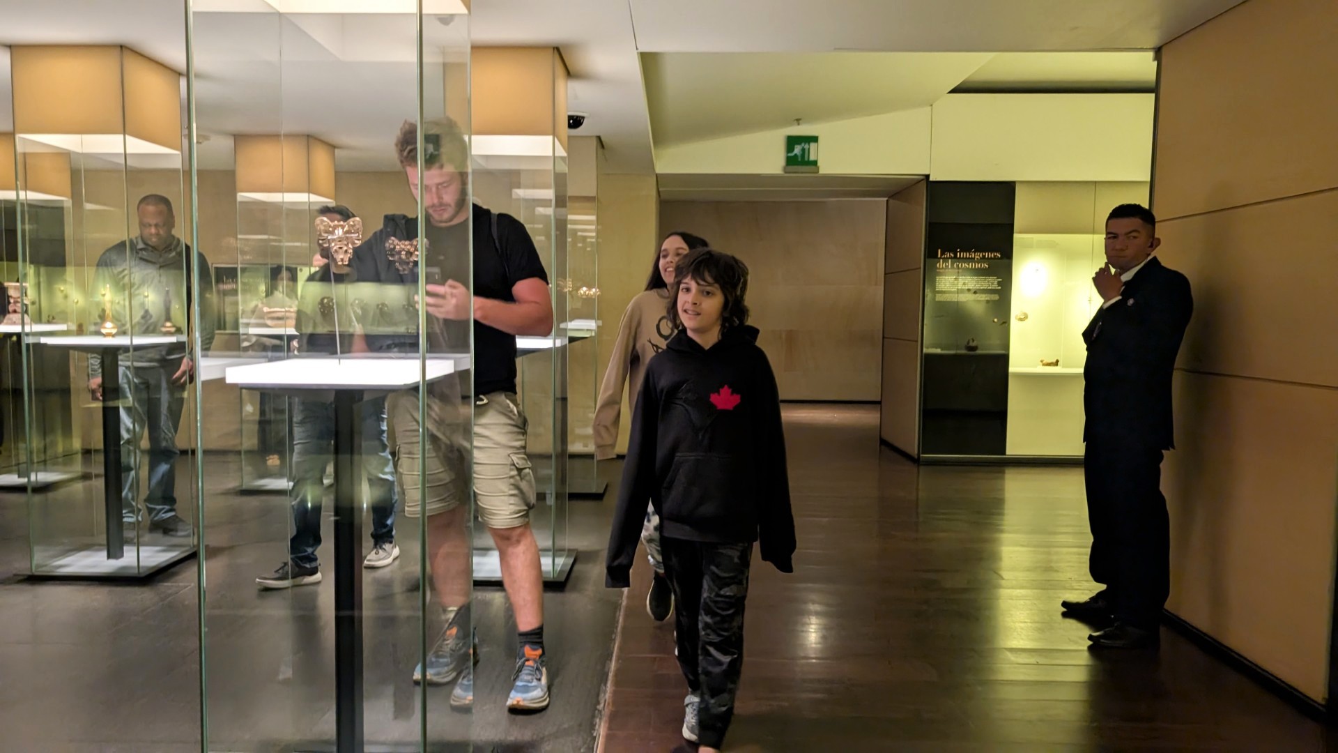 Bogota Gold Museum with kids