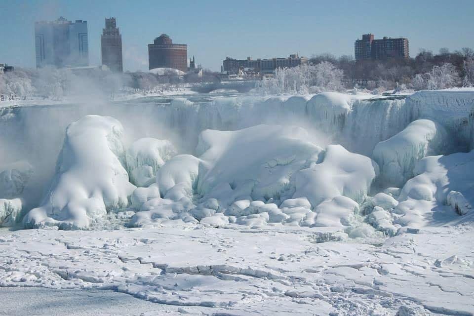 Frozen Niagara Falls