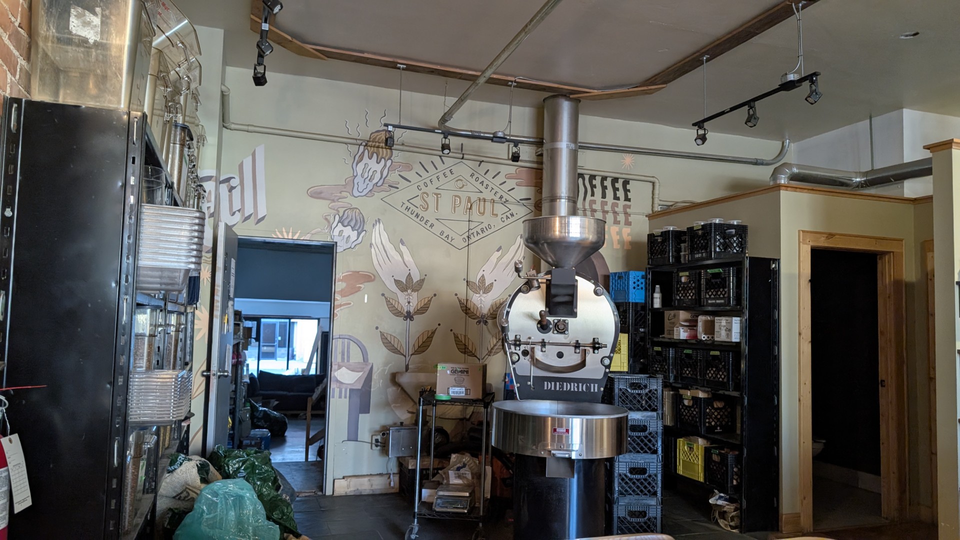 St.Paul's roastery coffee shop 