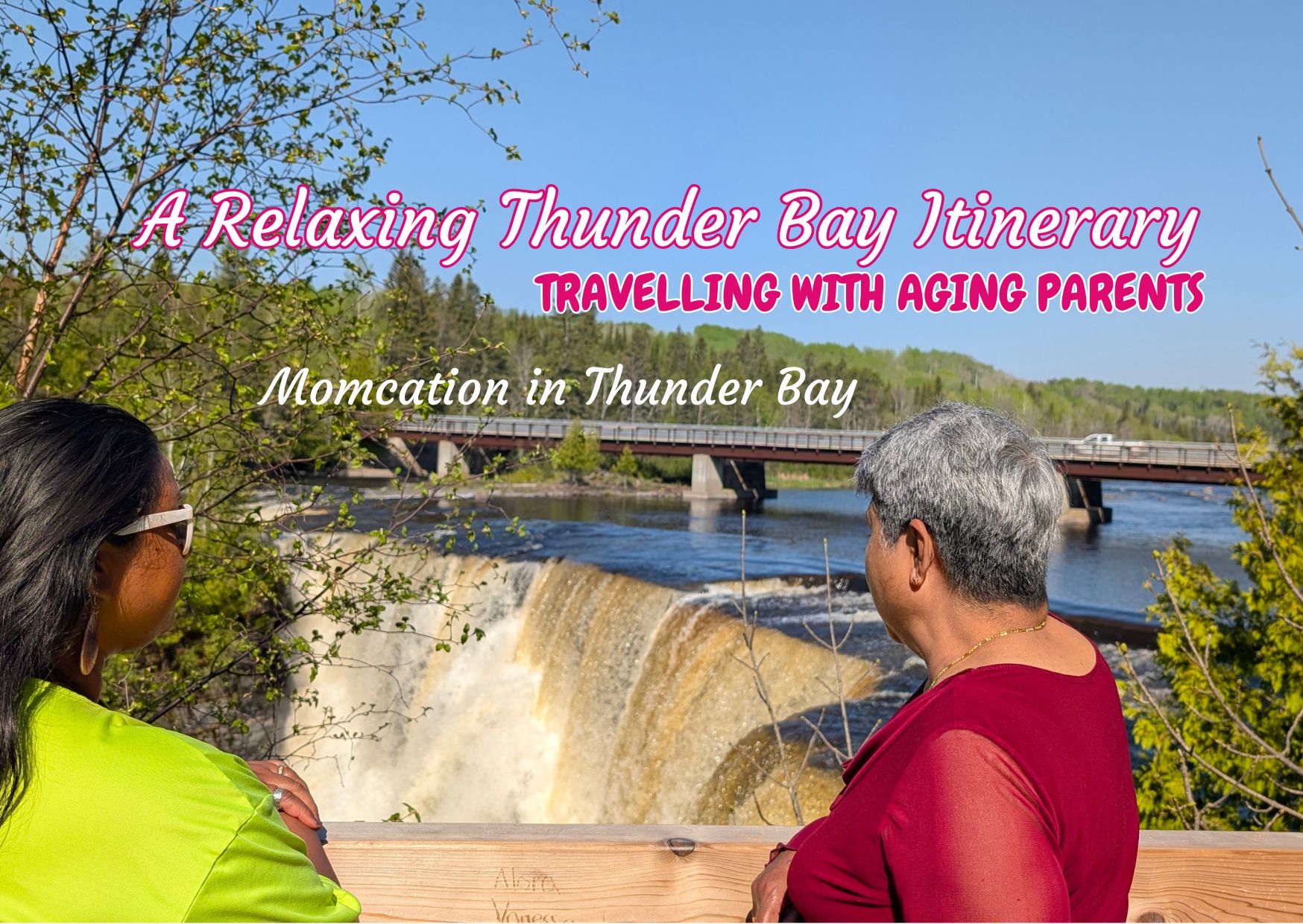 Mother daughter in Thunder Bay