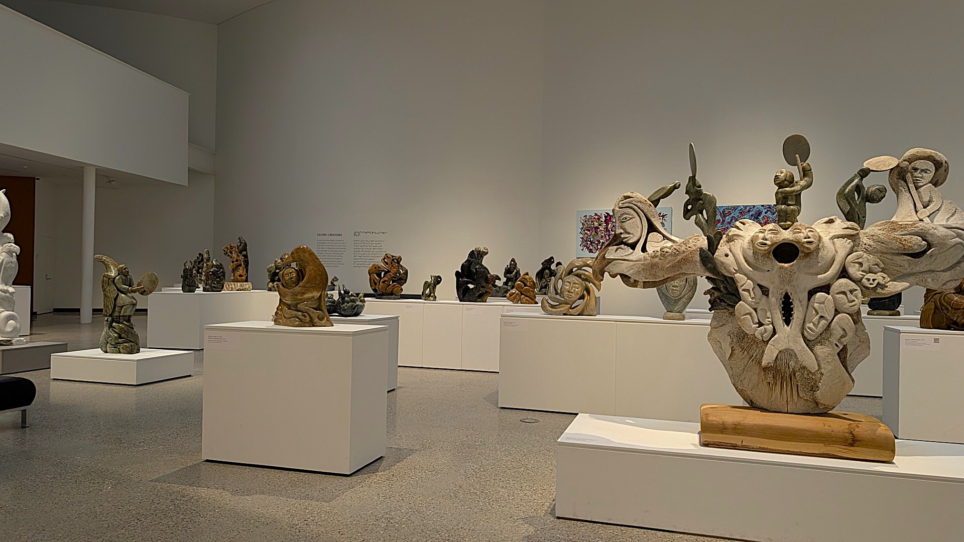Winnipeg art gallery display