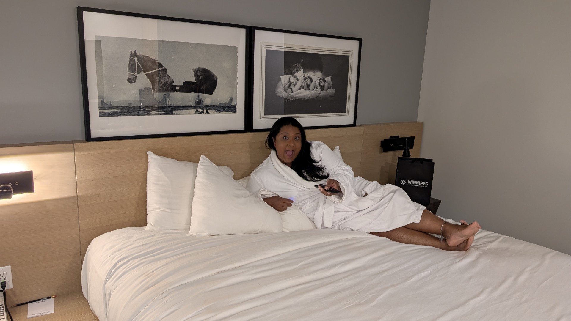 Yashy at Winnipeg Hotel
