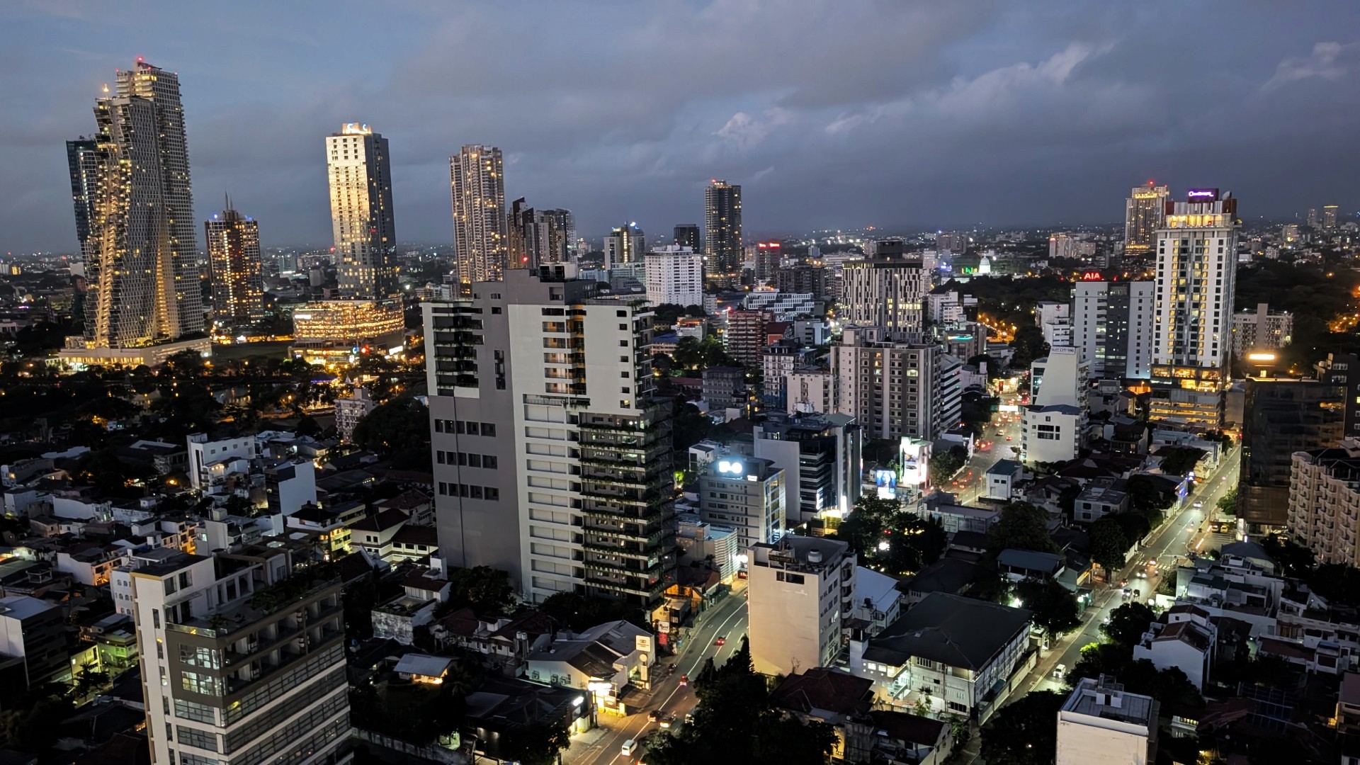views from nh colombo hotel