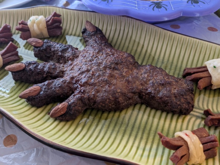 Burnt hand food recipe