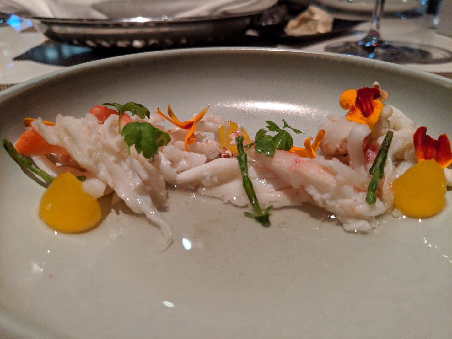 Seafood tasting menu in Toronto