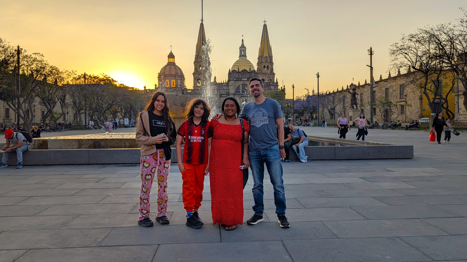 Murphy family in Guadalajara