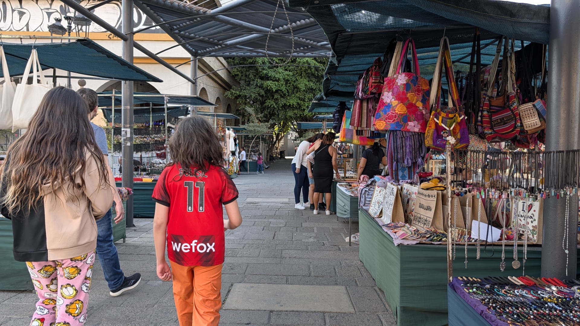teens roaming around Guadalajara