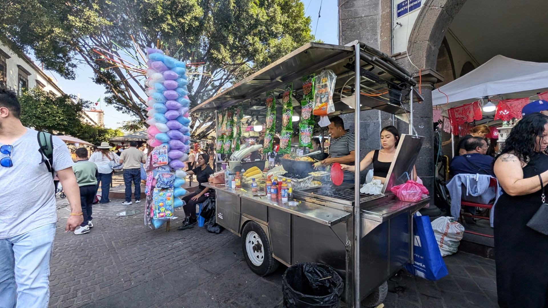 streetfood card in Tlaquepaque